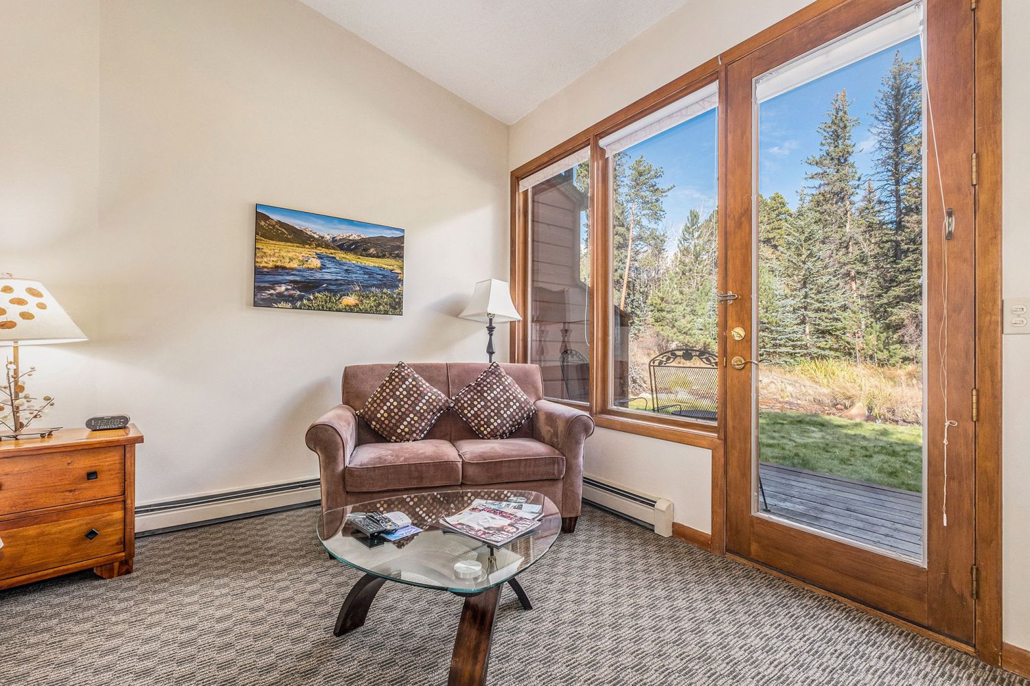 Boulder Brook Estes Park Condo Nestled In The Pines Condo On Fall   220823 9528 013 Boulder Brook Estes Park 2 Loveseat Studio 