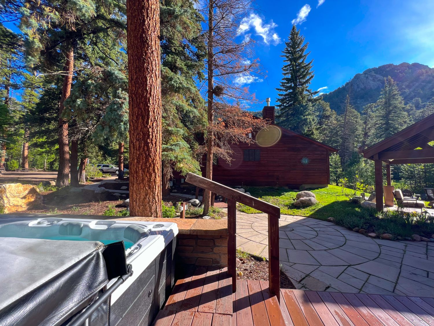 Boulder Brook Estes Park Condo Nestled In The Pines Condo On Fall   220845 14750 003 Boulder Brook Estes Park Hot Tub 