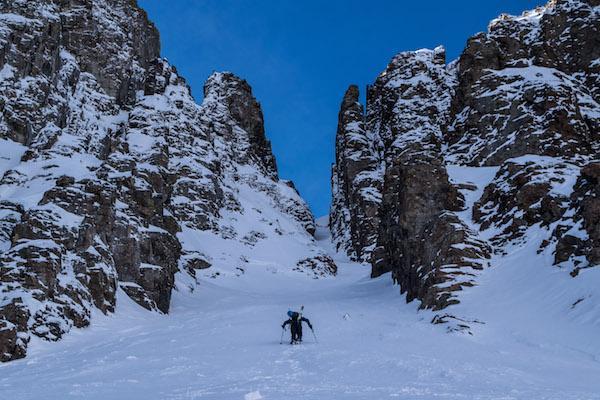 mike hiking up